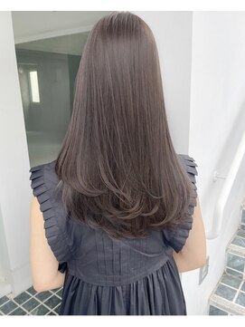 ヌード(nude) nude田中【ブリーチ無し】髪が柔らかく見えるブラウンカラー