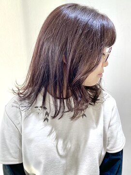 フォーク FOLK 【FOLK】暗くても透ける透明感カラー♪ラベンダーミディアム☆