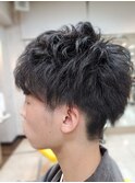 【men's】くせ毛風
