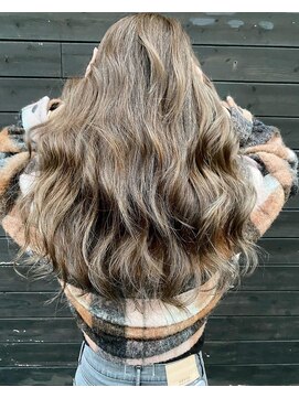 プルメリアドット(Plumeria.) Bear × brown