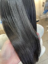 インデックスヘアー 錦糸町店(in'dex hair) 髪質改善グレージュカラーカーキベージュレイヤーロング錦糸町