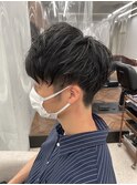 メンズ ツーブロックショートスタイル