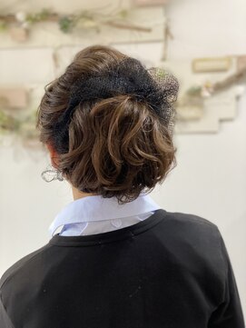 ヘアセットサロンエッジ(Edge) 撮影用ショートアレンジ