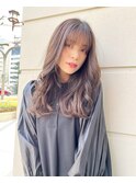大人可愛い 大人ガーリー 顔周りレイヤー チョコレート 前髪