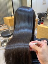 ジーナエス 札幌(Zina S)&nbsp;髪質改善＊艶髪ダークブラウン＊美髪【Zina S 札幌】