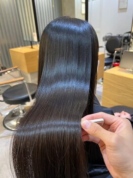 ジーナエス 札幌(Zina S) 髪質改善＊艶髪ダークブラウン＊美髪【Zina S 札幌】