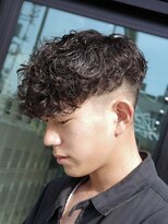 フィフス 渋谷(fifth)&nbsp;スペインカールスパイラルパーマ刈り上げフェード19時以降渋谷