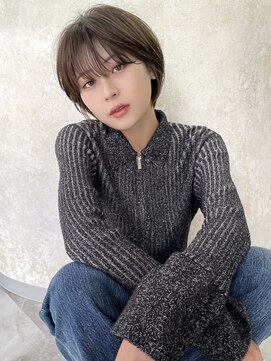 アロ 大阪梅田(alo) 【川原拓也】大阪梅田#ショートボブ#顔周りミディアム