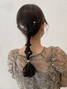 アヴェイル ヒロオ(a'vail Hiroo) 大人気のタイトヘアセット