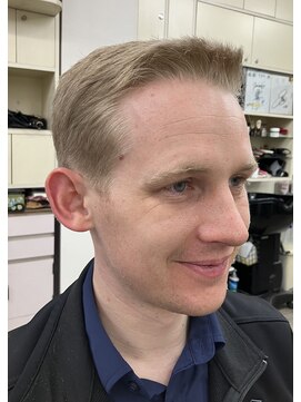 理容アオキ メンズショートカット