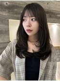 ワンカールできまるロングレイヤー【肥田亜沙美】