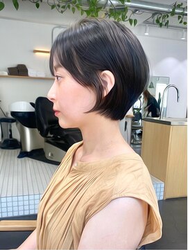 アンク(ank) 大人可愛いショート小顔愛されグレージュカラー30代40代50代60代