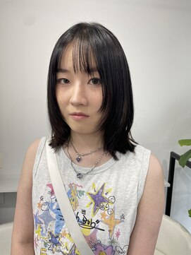 イーチ 吉祥寺(EACH) 【上條実織】暗髪レイヤーミディ