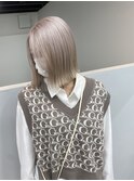 ホワイトラベンダーbob
