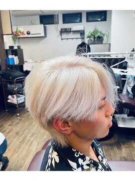 ガイズ ヘアー イサミ(GUY'S HAIR 133) メンズブリーチ/ホワイトブリーチ/メンズカラー