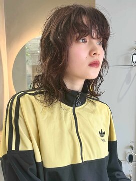 ミンクス 銀座店(MINX) 【MINX】似合わせ小顔ウェーブミディアム__銀座/髪質改善