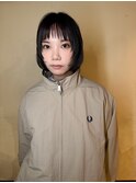 【諒】ボブウルフボブレイヤーボブフェイスレイヤー前髪カット