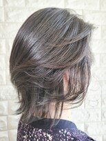 松本平太郎美容室 国立店 ウルフ系ミディアムレイヤー/30代40代50代60代