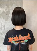切りっぱなしボブ/ミニボブ/大人ボブ