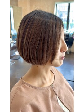 シュモレ フェリーク 検見川店 大人可愛いお手入れ簡単ボブ20代30代40代似合わせカット
