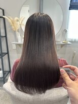 モンヘアー(mont hair)&nbsp;髪質改善トリートメント、縮毛矯正で艶髪へ