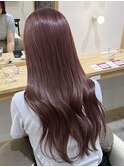 ロングピンクブラウン