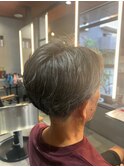 ５０代　メンズ　ニュアンスパーマ