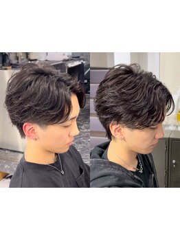 【北岡崎】幅広い世代に人気のメンズパーマStyle◇清潔感UP＋好印象な再現性の高いスタイルを実現◎