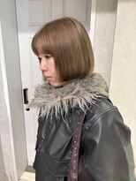 ゼスト クレス(ZEST Cres)&nbsp;【立川cres小山】ベージュボブ