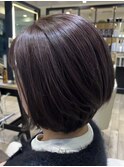 富士見ヶ丘ショートくびれショートイルミナカラー顔周りレイヤー