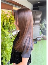 ＳＮＳでも人気の【髪質改善ＢＩＫＡＫＵストレート】で素髪のような自然なストレートヘアを叶える＊