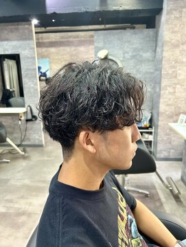 アノ(Ano.) 大分20代30代ルーズパーマセンターパートルーズスパイラル