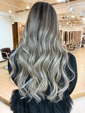 ブリッツ レボ(BLITZ-REVO) 着物ヘア/大人ガーリー/ダークアッシュ/似合わせカット/柏駅