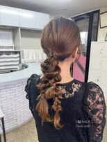 エルズ ヘアー L's hair&nbsp;ツイン編み下ろし