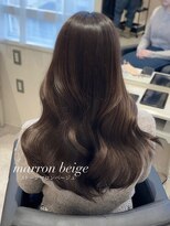 ネリネ 北千住駅東口学園通り前(Nerine)&nbsp;マロンベージュ/透明感カラー／艶髪ロング