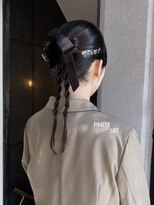 テテ ニコ(tete nico)&nbsp;【なりたりみ】hair set 参列ヘアヘアアレンジ