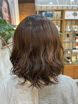 プランタンアヴェダ(printemps AVEDA)&nbsp;ふわふわコテ巻き風パーマ