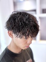 コハク(COHAQ BEAUTY AND RESORT) 縦落ちツイストスパイラルパーマ