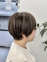 クレア 上大岡(CREA)&nbsp;白髪ぼかしハイライト縮毛矯正ダブルカラー髪質改善30代40代50代