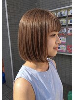 アッシュ 川崎店(Ash)&nbsp;ボブ　オレンジブラウン　オージュア