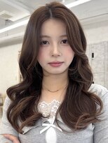 エジョン 三鷹店(Aejon) 三鷹レイヤーカット韓国コテ巻き風パーマ顔周り前髪カットボブ