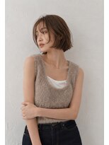 ミロアヴィタ 平尾(miroa vita)&nbsp;抜け感たっぷり。秋におすすめのニュアンスボブ