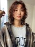 【吉田指名限定】似合わせカット＋ケアパーマ　※メンズ可　￥15500