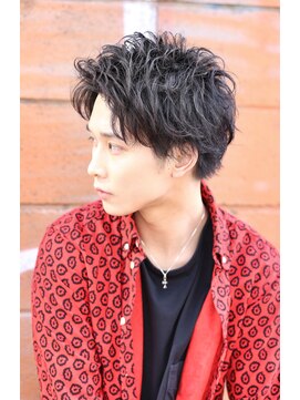 リップスヘアー 銀座(LIPPS hair) ワイルド癖パラフ無造作ビジカジ刈り上げツーブロックグランジ