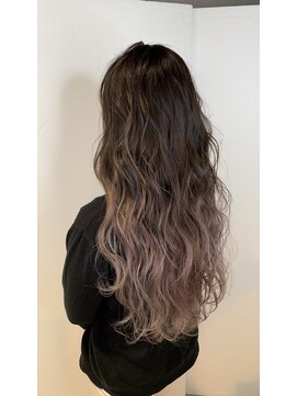 リー 京橋(Lee) 【lee 京橋】ピンクグレージュ×グラデーションカラー