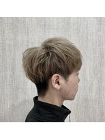 アルーシェ 心斎橋(Alushe)&nbsp;韓国風。ハイトーンマッシュスタイル