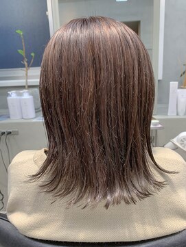 テトヘアー(teto hair) ラベンダーベージュ、透け感カラー、パープル