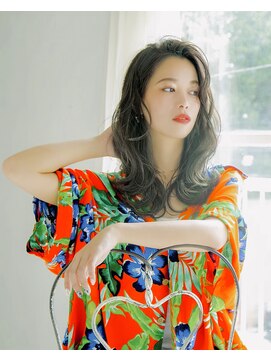 ロンドアベニール 北千住(Lond avenir) namie  カジュアルロングお洒落ウェーブスタイル