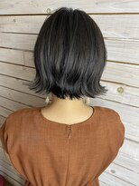 デコヘアー キートス(DECO HAIR kiitos)&nbsp;切りっぱなしボブスタイル