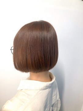 コピーヌ 高田馬場店(Copine) 元気な魅力あふれる☆イルミナカラー×オレンジブラウン×ボブ☆